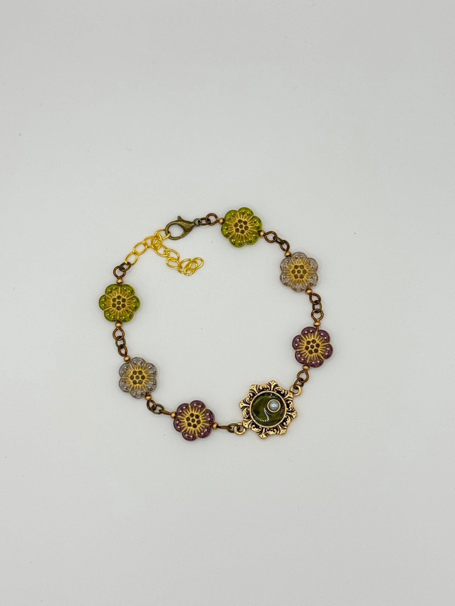 Floral Trinket Bracelet