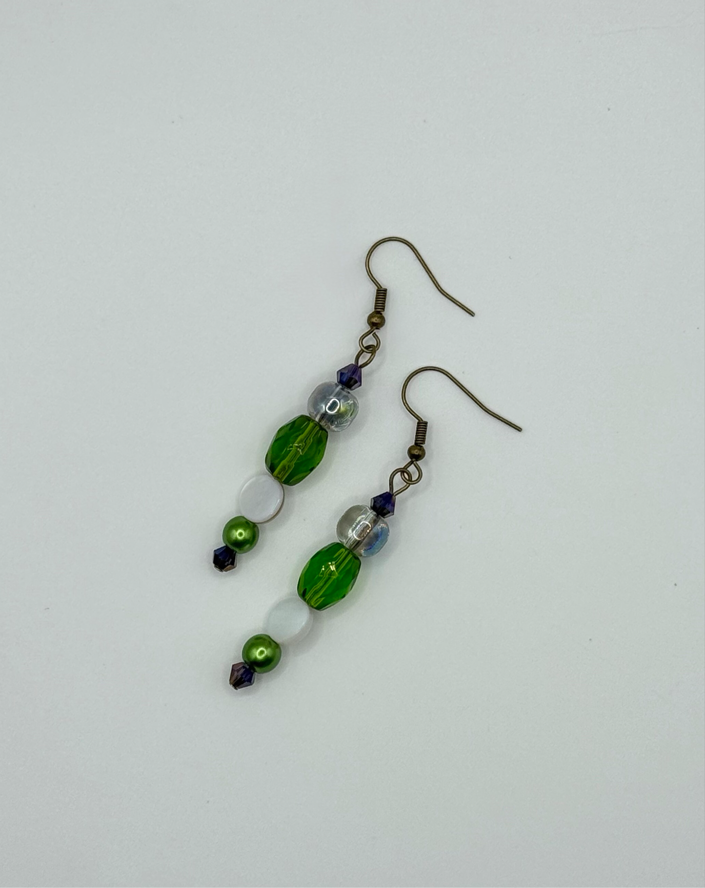 Emerald Pearl Earrings