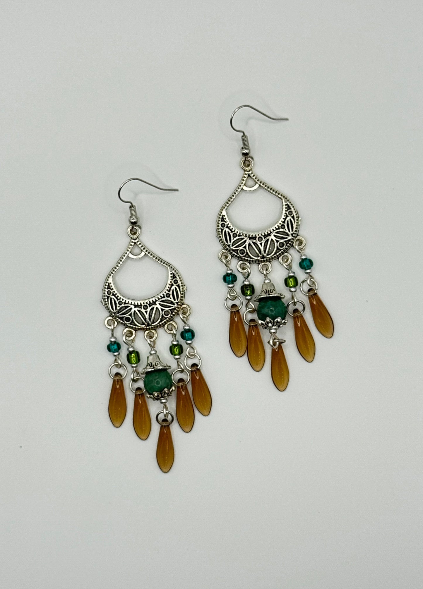 Enchanted Forest Chandelier Earrings