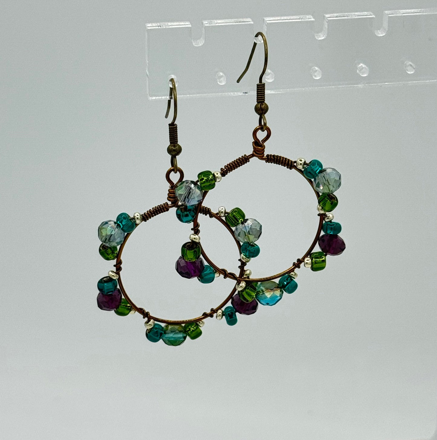Enchanted Lagoon Wrapped Earrings