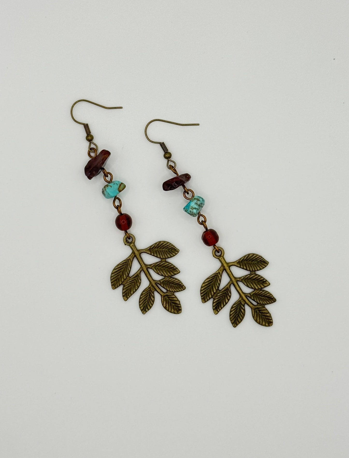 Autumn Fern Earrings