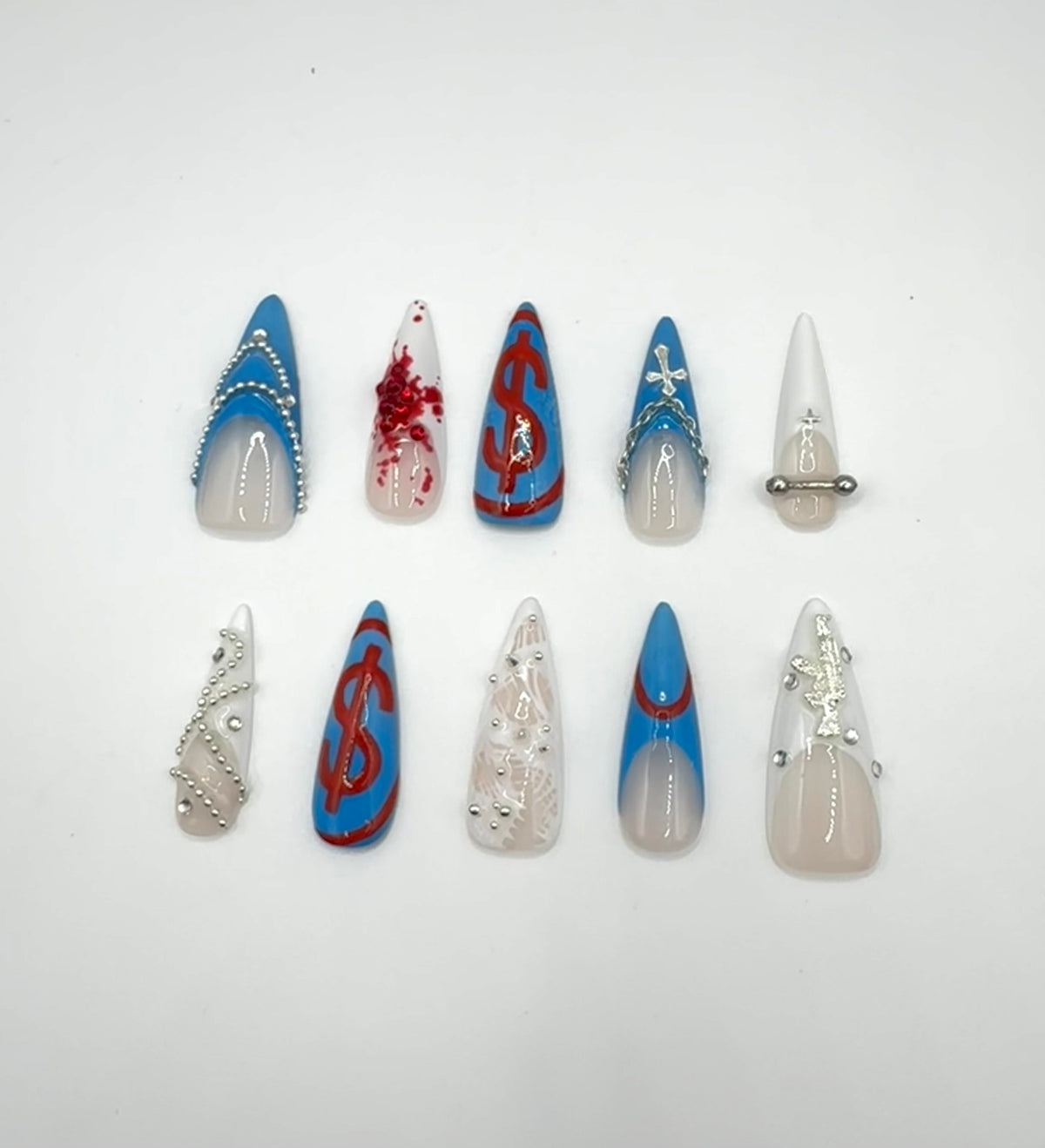 WOR$T NAILS IN AMERICA - size L