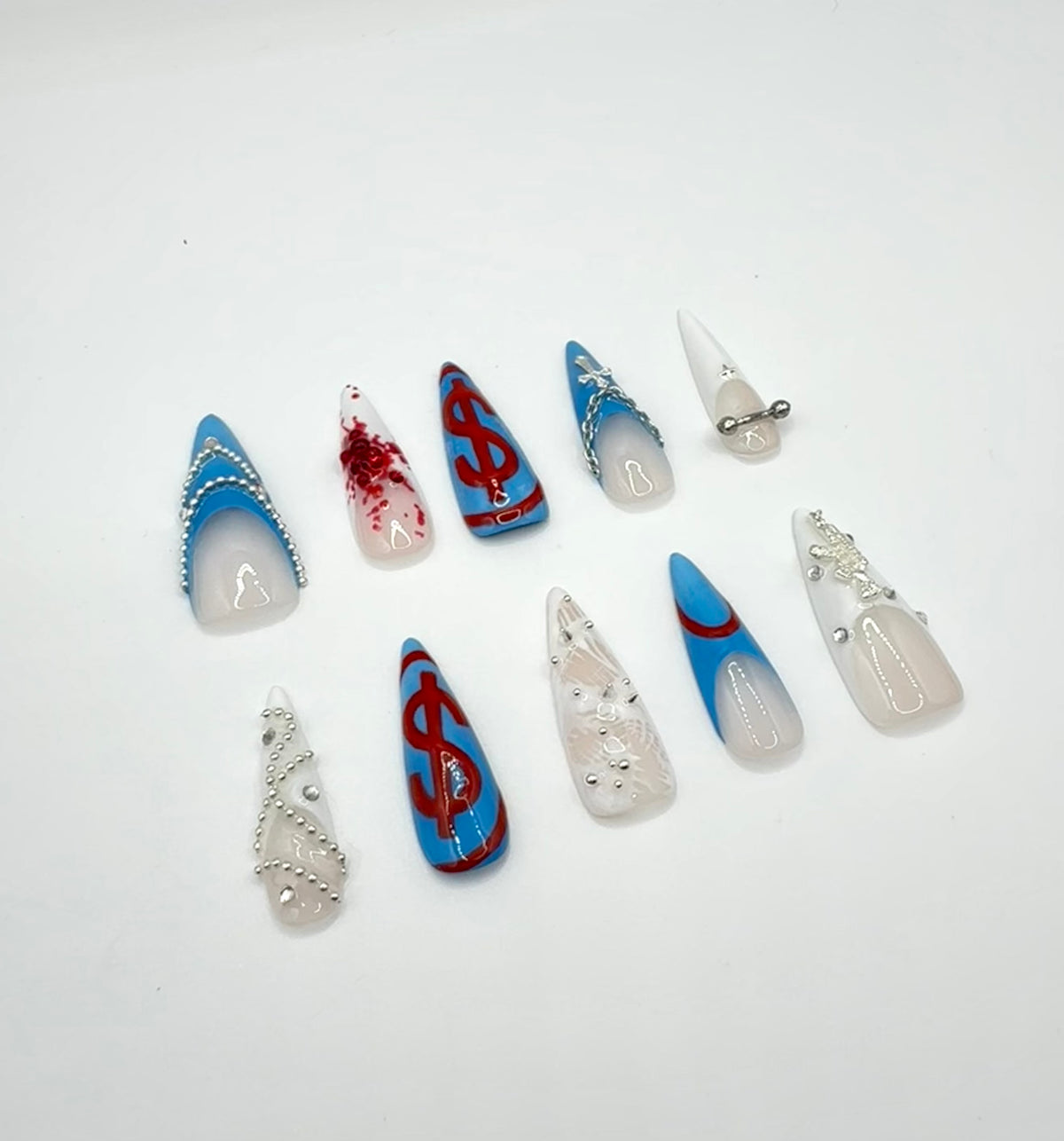 WOR$T NAILS IN AMERICA - size L