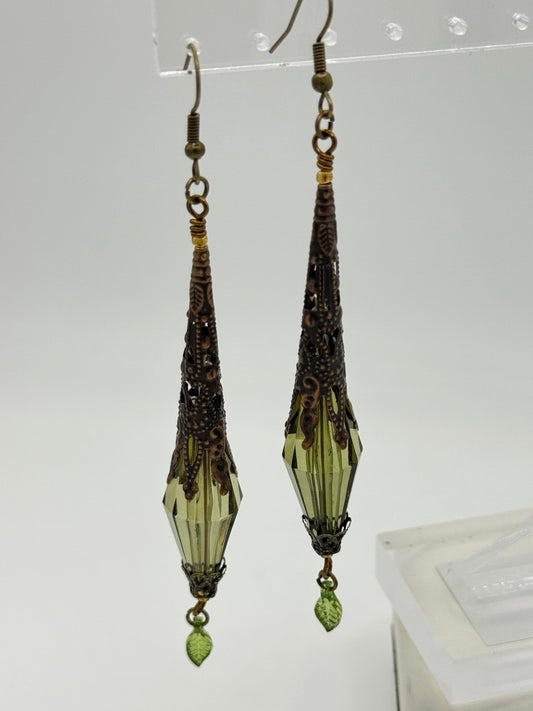 Sage Quartz Earrings