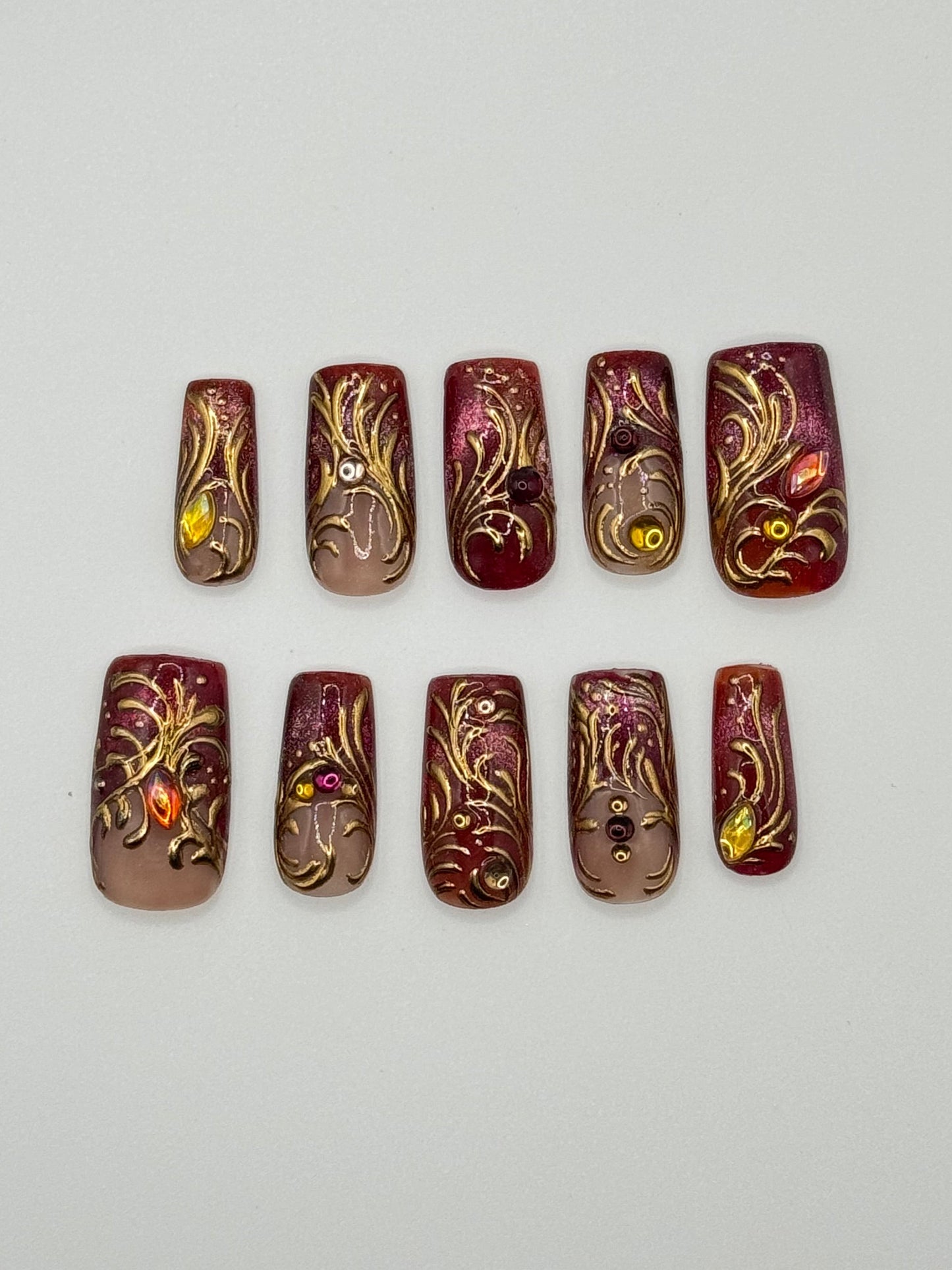 Custom Press on Gel Nails