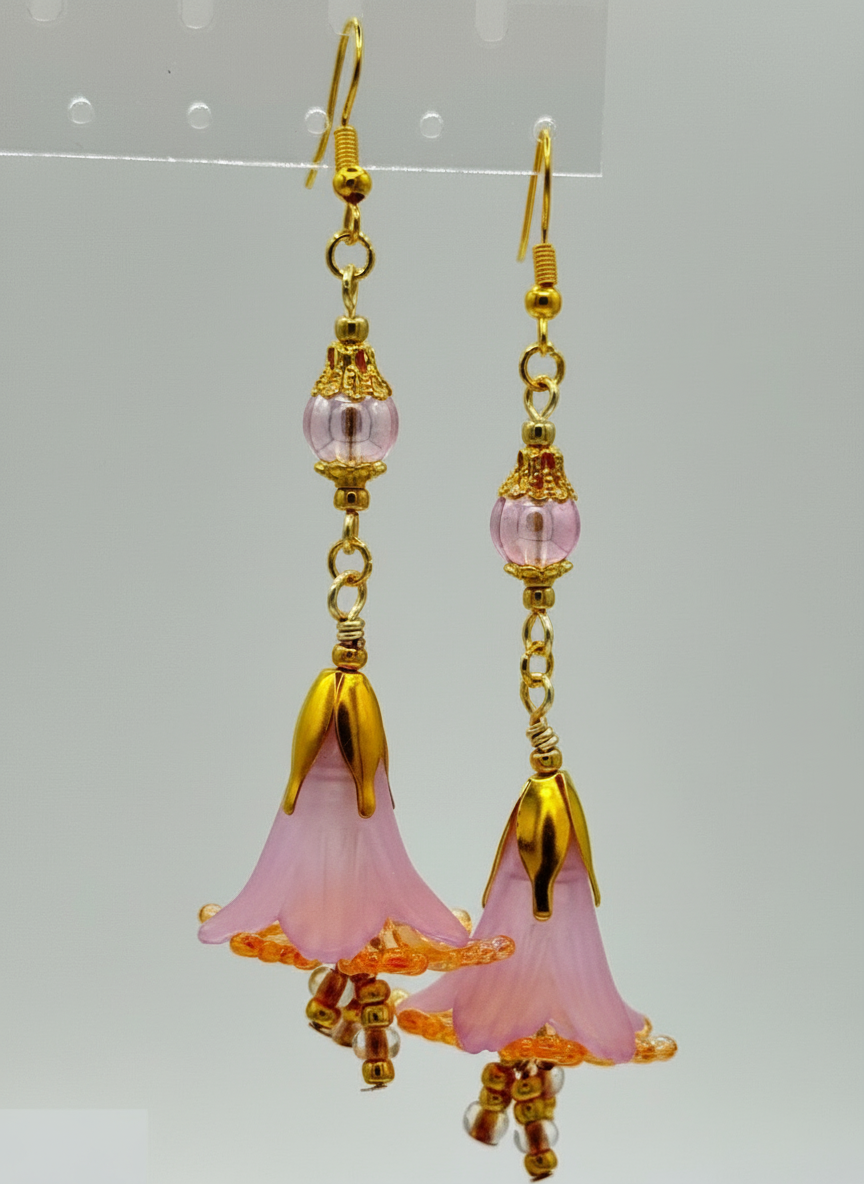 Sunrise Flower Earrings