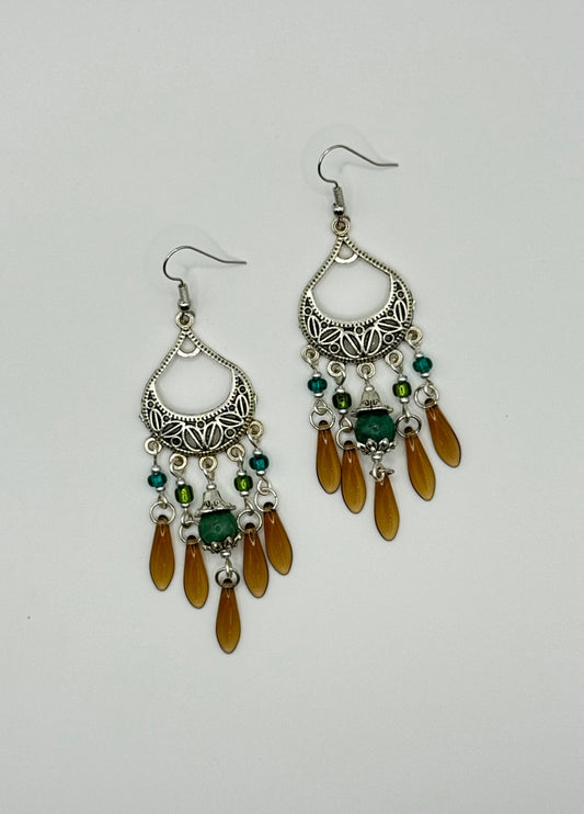 Enchanted Forest Chandelier Earrings