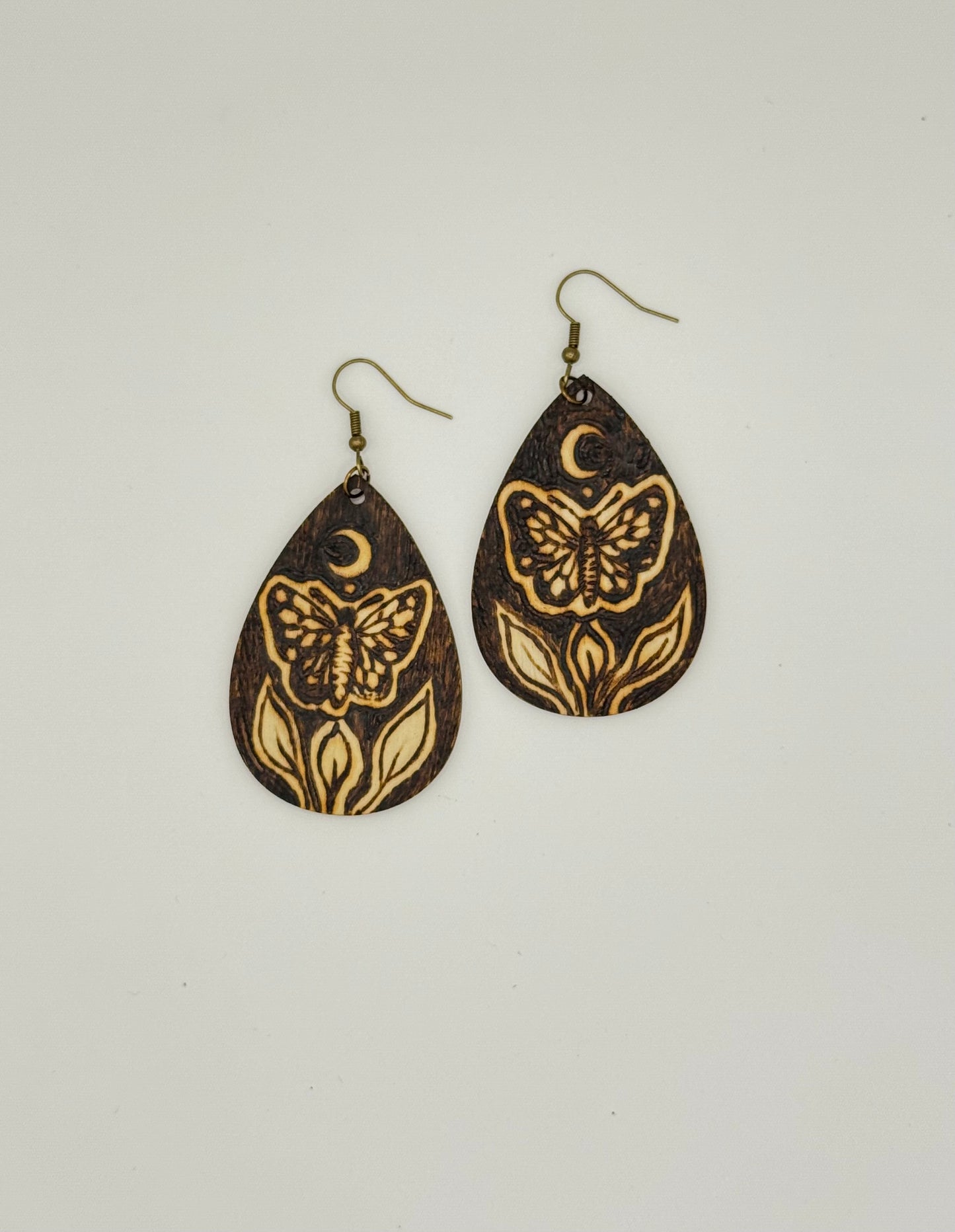 Midnight Butterfly Earrings