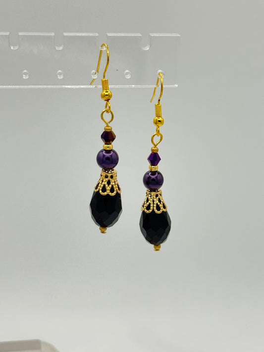 Royal Purple Earrings