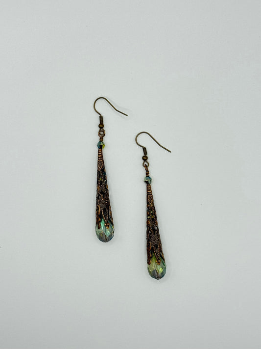 Ancient Teardrop Earrings