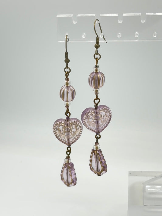 Western Rose Earrings