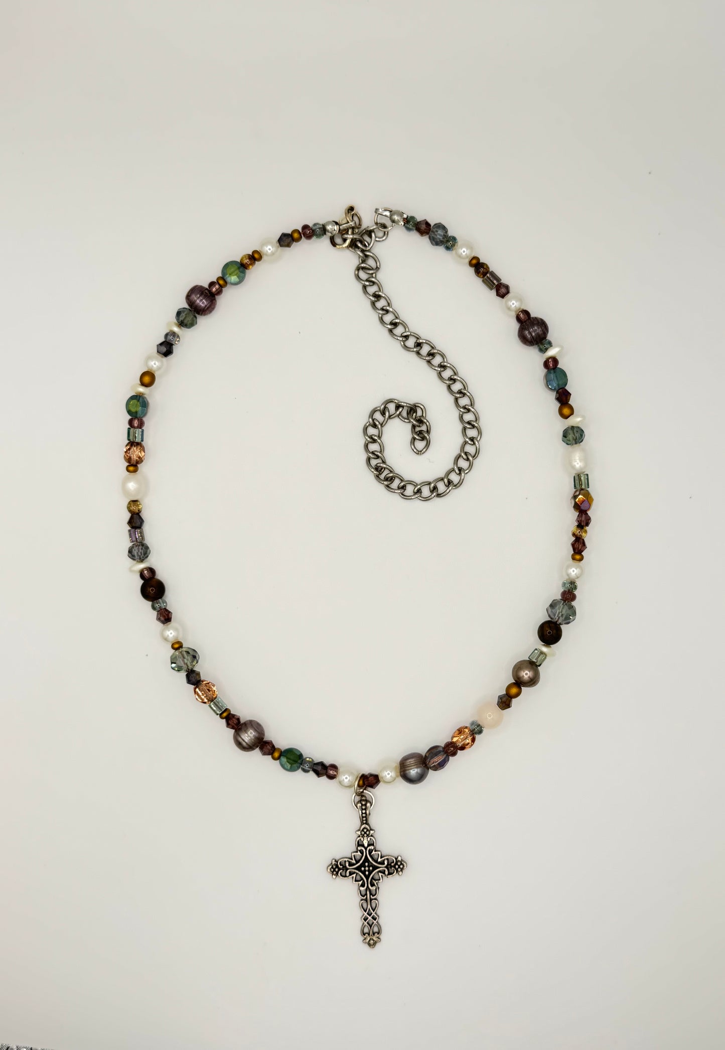 Antique Cross Necklace
