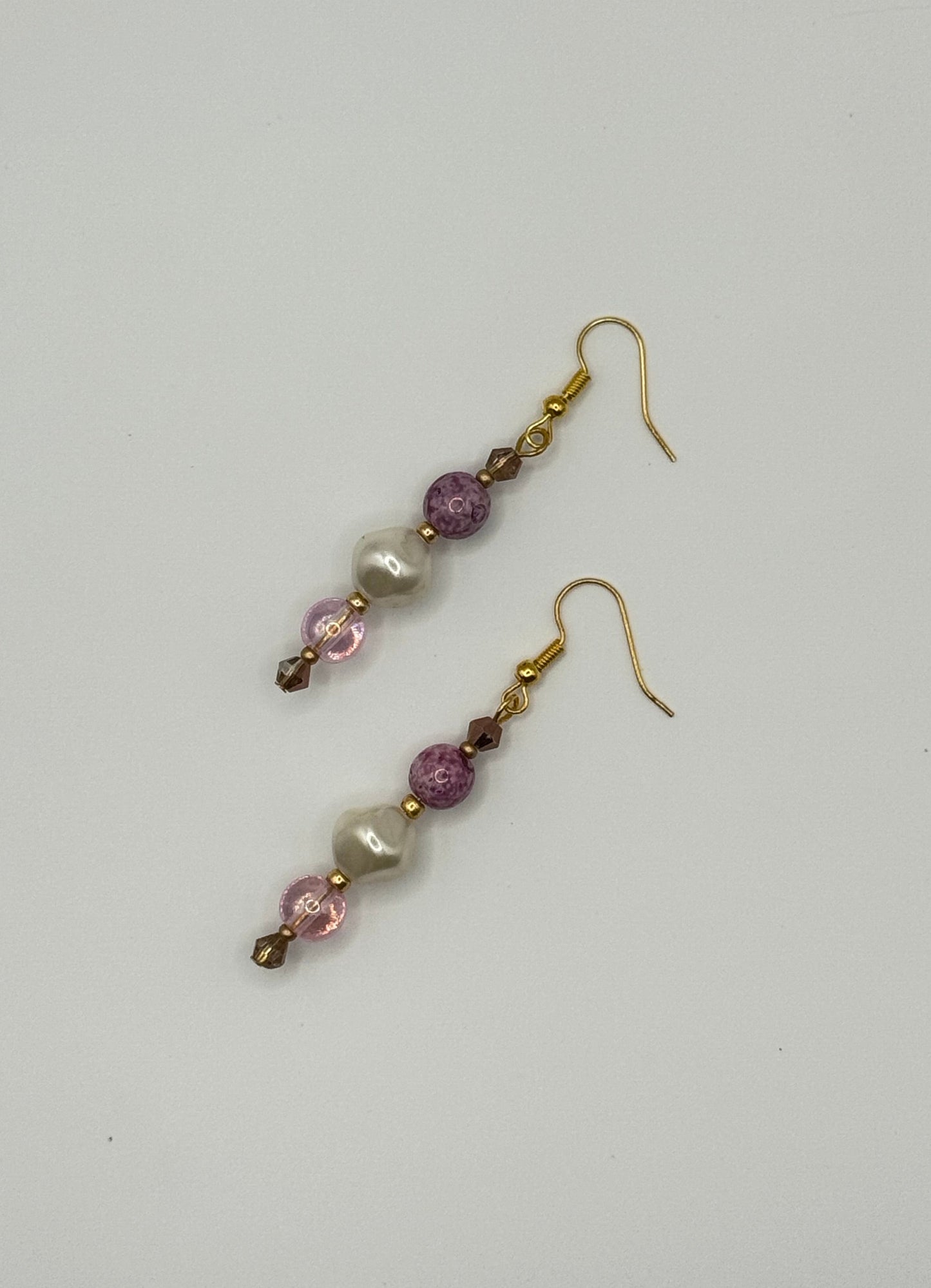 Peony Pearl Earrings