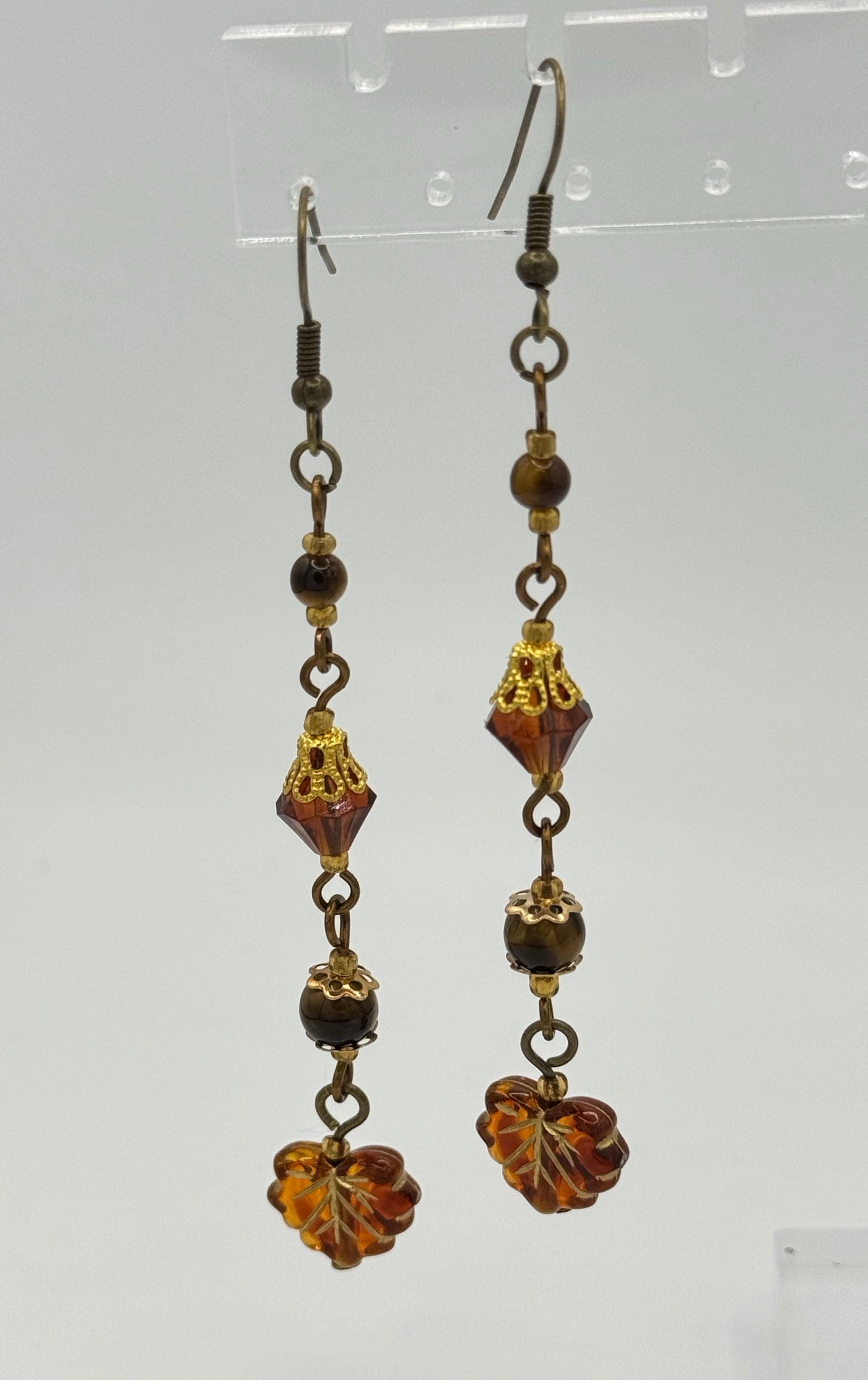 Tiger Maple Earrings