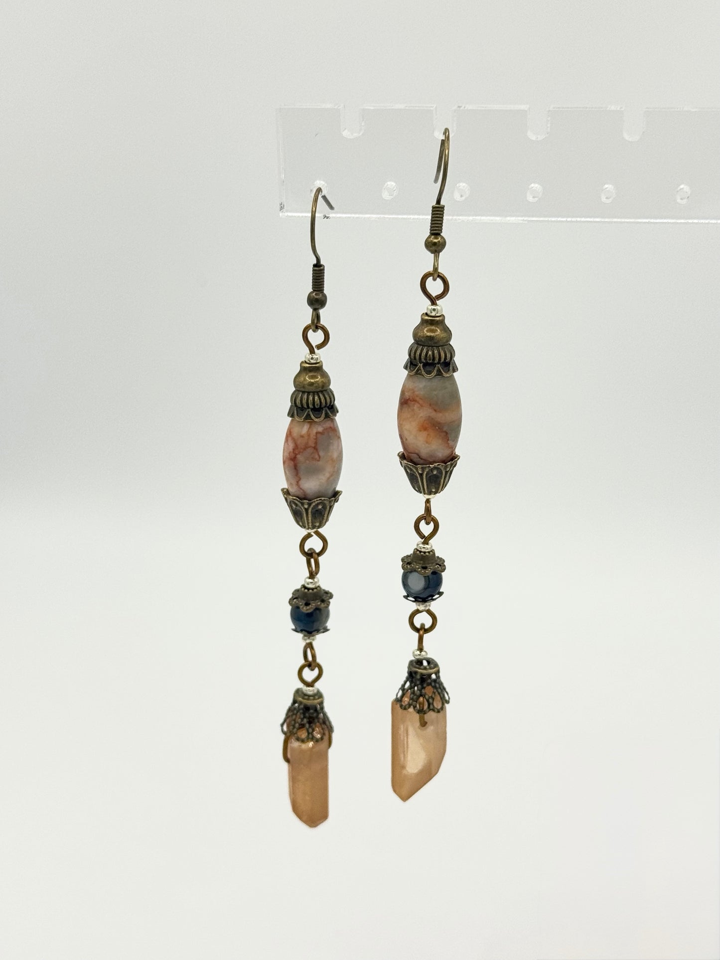 Antique Gemstone Earrings