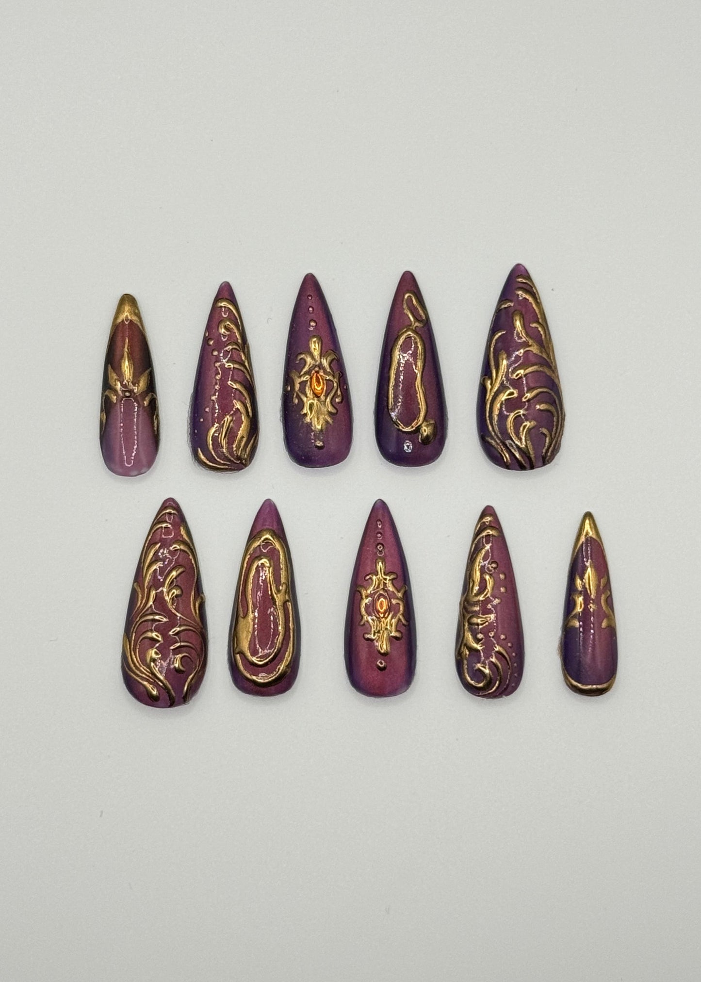 Custom Press on Gel Nails