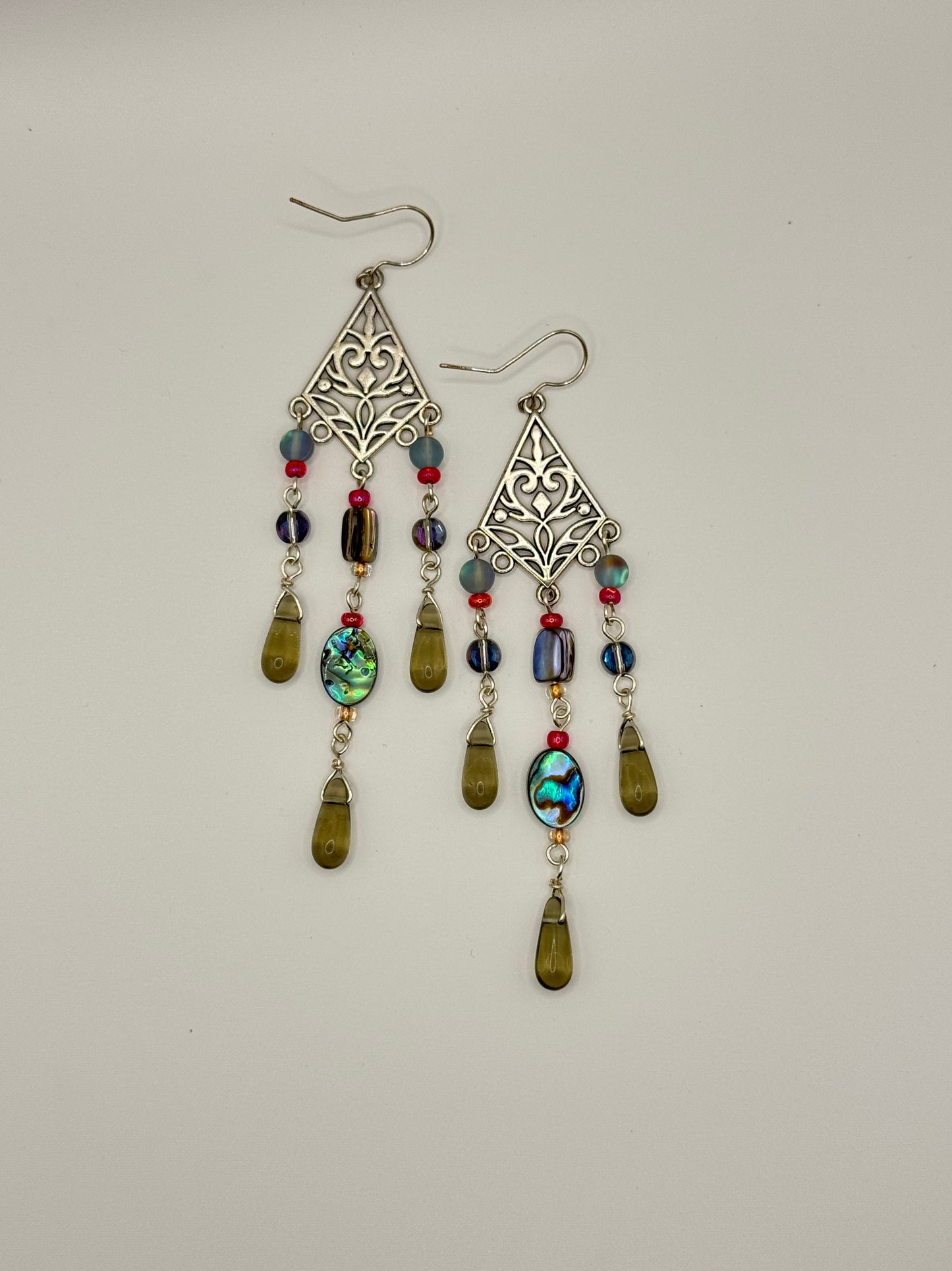 Electric Ocean Earrings