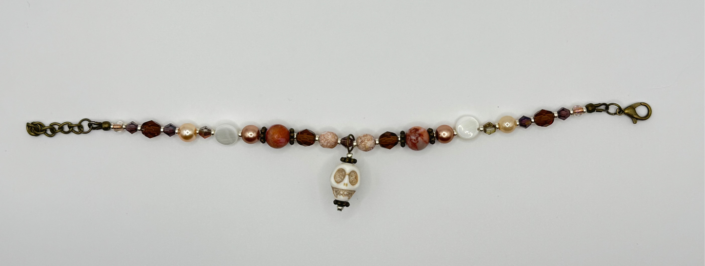 Spirit Garden Charm Bracelet - Withered Rose