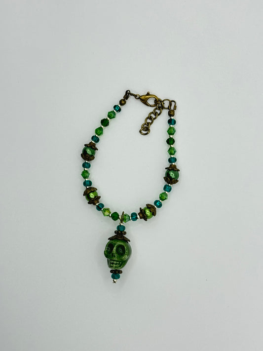 Spirit Garden Charm Bracelet - Moss